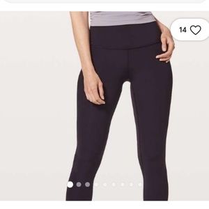 Lulu wunder under high waist legging size 8